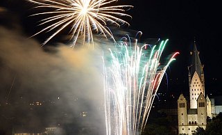 Das Feuerwerk am Abend des zweiten Libori-Sonntags zählt zu den großen Attraktionen der Festwoche. - Archivfoto: Reinhard Rohlf Das Feuerwerk am Abend des zweiten Libori-Sonntags zählt zu den großen Attraktionen der Festwoche. - Archivfoto: Reinhard Rohlf