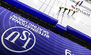 Die Internationale Eislaufunion Isu lässt russische und belarussische Athletinnen und Athleten für bestimmte Wettkämpfe wieder zu. - Vincent Jannink/ANP/dpa Die Internationale Eislaufunion Isu lässt russische und belarussische Athletinnen und Athleten für bestimmte Wettkämpfe wieder zu. - Vincent Jannink/ANP/dpa