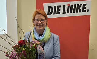 Martina Schu ist Direktkandidatin der Linken zur Bundestagswahl im September. - Die Linke Martina Schu ist Direktkandidatin der Linken zur Bundestagswahl im September. - Die Linke