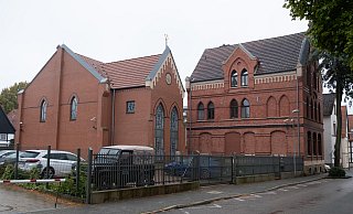 Wie oft bei Spannungen Krieg im Nahen Osten wurde der Schutz jüdischer Einrichtungen bundesweit erhöht. Zu sehen ist davon an der Herforder Synagoge nichts. - Ralf Bittner Wie oft bei Spannungen Krieg im Nahen Osten wurde der Schutz jüdischer Einrichtungen bundesweit erhöht. Zu sehen ist davon an der Herforder Synagoge nichts. - Ralf Bittner