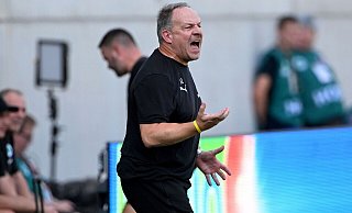 Sauer nach dem 1:1: Fürths Trainer Zorniger zählte seinen Torwart an. - Jens Niering/dpa Sauer nach dem 1:1: Fürths Trainer Zorniger zählte seinen Torwart an. - Jens Niering/dpa