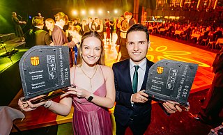 Saskia Beinhard vom Paderborner Squash Club und István Péni vom SSV St. Hubertus Elsen sind Paderborns Sportler des Jahres 2024. - Besim Mazhiqi Saskia Beinhard vom Paderborner Squash Club und István Péni vom SSV St. Hubertus Elsen sind Paderborns Sportler des Jahres 2024. - Besim Mazhiqi