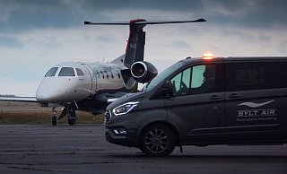 Am Sylter Flughafen in Westerland waren auch vor dem Deal schon Jets der PAD Aviation zu Gast. - PAD Aviation Am Sylter Flughafen in Westerland waren auch vor dem Deal schon Jets der PAD Aviation zu Gast. - PAD Aviation