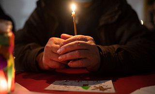 Der Caritasverband des Kreises Gütersloh veranstaltet zum ersten Mal kleine Weihnachtsfeiern für einsame Menschen in Tagespflegeeinrichtungen. - Sebastian Gollnow/dpa Der Caritasverband des Kreises Gütersloh veranstaltet zum ersten Mal kleine Weihnachtsfeiern für einsame Menschen in Tagespflegeeinrichtungen. - Sebastian Gollnow/dpa