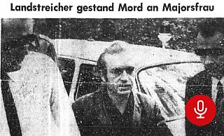 Der Obdachlose Walter M. (mitte) bei seiner Verhaftung im Herbst 1969. - NW-Archiv: Burkamp Der Obdachlose Walter M. (mitte) bei seiner Verhaftung im Herbst 1969. - NW-Archiv: Burkamp