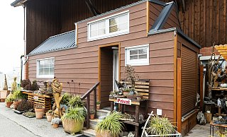 Ein Beispiel für ein Tiny House aus der Schweiz mit einer Wohnfläche von 23 Quadratmetern. - Picture Alliance Ein Beispiel für ein Tiny House aus der Schweiz mit einer Wohnfläche von 23 Quadratmetern. - Picture Alliance
