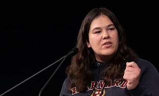 Die «JuLi»-Vorsitzende Franziska Brandmann. - Swen Pförtner/dpa Die «JuLi»-Vorsitzende Franziska Brandmann. - Swen Pförtner/dpa