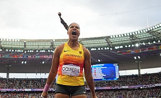 Ogunleye kritisiert die deutsche Sportförderung. - Michael Kappeler/dpa Ogunleye kritisiert die deutsche Sportförderung. - Michael Kappeler/dpa
