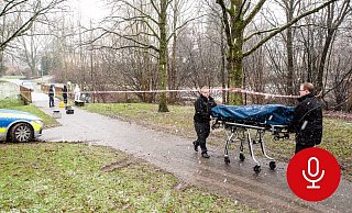 In einem Park in Stieghorst entdeckte eine Spaziergängerin die Leiche eines Mannes. - Christian Mathiesen In einem Park in Stieghorst entdeckte eine Spaziergängerin die Leiche eines Mannes. - Christian Mathiesen