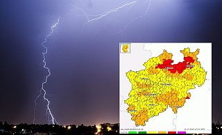 In Bielefeld soll es am Freitag zu heftigen Gewittern kommen. - Symbolbild: Pixabay / Screenshot: unwetterzentrale.de In Bielefeld soll es am Freitag zu heftigen Gewittern kommen. - Symbolbild: Pixabay / Screenshot: unwetterzentrale.de