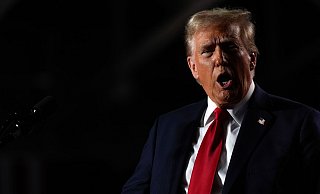 Trump ist für seine aggressive Rhetorik bekannt. (Archivbild) - Julia Demaree Nikhinson/AP/dpa Trump ist für seine aggressive Rhetorik bekannt. (Archivbild) - Julia Demaree Nikhinson/AP/dpa
