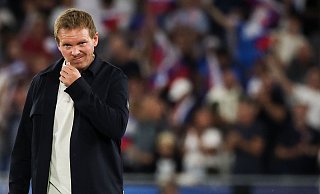 Julian Nagelsmann muss nach der Niederlage in der Slowakei schnell Antworten finden. - Christian Charisius/dpa Julian Nagelsmann muss nach der Niederlage in der Slowakei schnell Antworten finden. - Christian Charisius/dpa