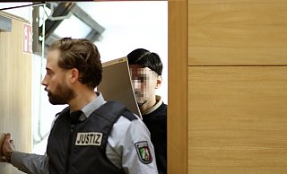 Mwafak Al-S., hier bei der Urteilsverkündung, sitzt seit dem Sommer 2024 im Gefängnis. - Alex Lehn Mwafak Al-S., hier bei der Urteilsverkündung, sitzt seit dem Sommer 2024 im Gefängnis. - Alex Lehn