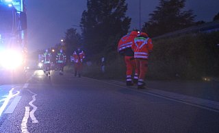 Die Feuerwehr rückte mit mehreren Kräften an. - Christian Bendig Die Feuerwehr rückte mit mehreren Kräften an. - Christian Bendig