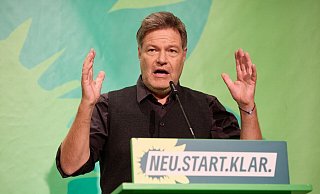 Robert Habeck führt die Grünen als Spitzenkandidat in die Bundestagswahl. (Archivbild) - Georg Wendt/dpa Robert Habeck führt die Grünen als Spitzenkandidat in die Bundestagswahl. (Archivbild) - Georg Wendt/dpa