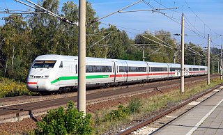 Die ICE-Strecke zwischen Bielefeld und Hannover soll zur Schnelltrasse werden. - picture alliance/dpa/dpa-Zentralbild Die ICE-Strecke zwischen Bielefeld und Hannover soll zur Schnelltrasse werden. - picture alliance/dpa/dpa-Zentralbild