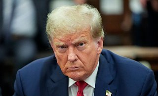 Falls Donald Trump wiedergewählt wird, könnte das wirtschaftliche Milliardenschäden in Deutschland verursachen (Archivbild). - Mary Altaffer/POOL AP/dpa Falls Donald Trump wiedergewählt wird, könnte das wirtschaftliche Milliardenschäden in Deutschland verursachen (Archivbild). - Mary Altaffer/POOL AP/dpa