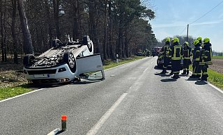 Die Heerder Straße in Harsewinkel im Kreis Gütersloh musste für mehr als zwei Stunden voll gesperrt werden. - Thorsten Heß Die Heerder Straße in Harsewinkel im Kreis Gütersloh musste für mehr als zwei Stunden voll gesperrt werden. - Thorsten Heß