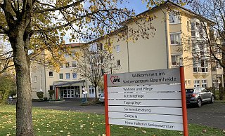 Das AWO Seniorenzentrum Baumheide ist leer und soll saniert werden. - Stefan Becker Das AWO Seniorenzentrum Baumheide ist leer und soll saniert werden. - Stefan Becker