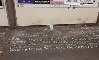 Die Empörung um die Räumung des Obdachlosen-Lagers ist groß. - Heimo Stefula Die Empörung um die Räumung des Obdachlosen-Lagers ist groß. - Heimo Stefula