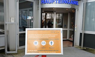 Am Klinikum beobachten die Verantwortlichen die Situation genau. - Peter Steinert Am Klinikum beobachten die Verantwortlichen die Situation genau. - Peter Steinert