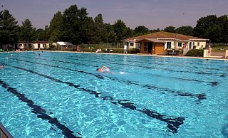 Das Senner Waldbad. - NW-Archiv Das Senner Waldbad. - NW-Archiv