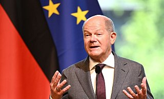 Bundeskanzler Olaf Scholz (SPD) dringt auf eine Einigung bei der geplanten Reform des EU-Asylsystems. - Barbara Gindl/APA/dpa Bundeskanzler Olaf Scholz (SPD) dringt auf eine Einigung bei der geplanten Reform des EU-Asylsystems. - Barbara Gindl/APA/dpa