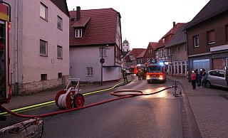 Die Feuerwehr im Einsatz in der Residenzstraße in Schloß Neuhaus. - Feuerwehr Paderborn Die Feuerwehr im Einsatz in der Residenzstraße in Schloß Neuhaus. - Feuerwehr Paderborn