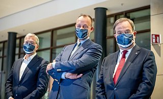 Norbert Röttgen (von links), Friedrich Merz und Armin Laschet peilen am Wochenende den CDU-Vorsitz an. - Picture Alliance Norbert Röttgen (von links), Friedrich Merz und Armin Laschet peilen am Wochenende den CDU-Vorsitz an. - Picture Alliance