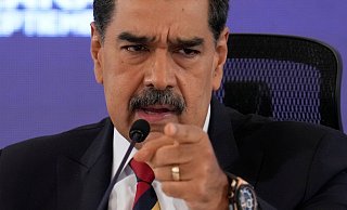 Venezuela verpasste den Sprung zur Fußball-WM 2026 - sehr zum Missfallen von Staatspräsident Maduro. (Archivbild) - Ariana Cubillos/AP/dpa Venezuela verpasste den Sprung zur Fußball-WM 2026 - sehr zum Missfallen von Staatspräsident Maduro. (Archivbild) - Ariana Cubillos/AP/dpa