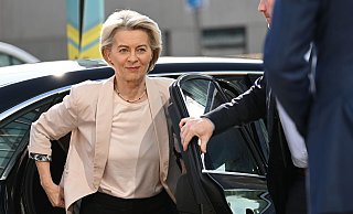 «Ursula von der Leyen ist in der Pole-Position, sie ist aber nicht am Ziel.» - Sebastian Christoph Gollnow/dpa «Ursula von der Leyen ist in der Pole-Position, sie ist aber nicht am Ziel.» - Sebastian Christoph Gollnow/dpa