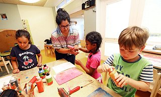 In wenigen Wochen beginnt das neue Kita-Jahr. Läuft bei den Kleinen die Nase, müssen sie zu Hause bleiben. - EPD In wenigen Wochen beginnt das neue Kita-Jahr. Läuft bei den Kleinen die Nase, müssen sie zu Hause bleiben. - EPD