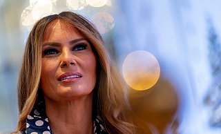 Melania Trump tritt im Wahlkampf von Donald Trump nur selten in Erscheinung. - Andrew Harnik/AP/dpa Melania Trump tritt im Wahlkampf von Donald Trump nur selten in Erscheinung. - Andrew Harnik/AP/dpa