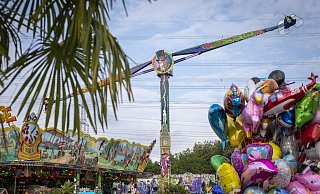 Während der Sommerferien ist der temporäre Freizeitpark in Paderborn geöffnet. - Niklas Tüns Während der Sommerferien ist der temporäre Freizeitpark in Paderborn geöffnet. - Niklas Tüns