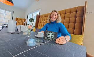 Anne Bielemeier lädt künftig monatlich ins Mental-Health-Café in Steinheim ein. - Madita Schellenberg Anne Bielemeier lädt künftig monatlich ins Mental-Health-Café in Steinheim ein. - Madita Schellenberg