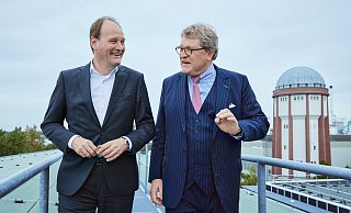Markus Miele (l.) und Reinhard Zinkann leiten das Gütersloher Unternehmen Miele. - Miele Markus Miele (l.) und Reinhard Zinkann leiten das Gütersloher Unternehmen Miele. - Miele
