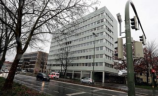 Die Polizeiwache am Kesselbrink. - Wolfgang Rudolf Die Polizeiwache am Kesselbrink. - Wolfgang Rudolf