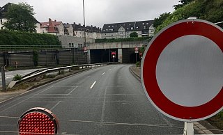 Der Ostwestfalentunnel wird wieder gesperrt. - NW Der Ostwestfalentunnel wird wieder gesperrt. - NW