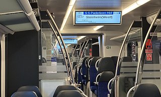 Auf der S-Bahnstrecke zwischen Steinheim und Paderborn muss mit größeren Beeinträchtigungen gerechnet werden. - Ralf T. Mischer Auf der S-Bahnstrecke zwischen Steinheim und Paderborn muss mit größeren Beeinträchtigungen gerechnet werden. - Ralf T. Mischer
