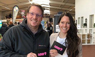Jan Schmale und Sonja O´Reilly freuen sich auf die Berufsmesse "Fahrplan Zukunft". - Privat Jan Schmale und Sonja O´Reilly freuen sich auf die Berufsmesse "Fahrplan Zukunft". - Privat