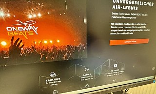 Die Webseite für das Onewaybeats-Festival ist noch erreichbar, die Instagramseite ist mittlerweile auf "privat" gestellt. - Jens Reddeker Die Webseite für das Onewaybeats-Festival ist noch erreichbar, die Instagramseite ist mittlerweile auf "privat" gestellt. - Jens Reddeker
