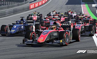 Die Starts gehören auch in der Simulation zu den kribbeligsten Situationen der Rennen. - Koch Media/Codemasters Die Starts gehören auch in der Simulation zu den kribbeligsten Situationen der Rennen. - Koch Media/Codemasters