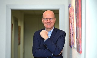 Unionsfraktionschef Ralph Brinkhaus spricht im Interview auch über die Aufgaben des Kreises Gütersloh. - Nicole Donath Unionsfraktionschef Ralph Brinkhaus spricht im Interview auch über die Aufgaben des Kreises Gütersloh. - Nicole Donath