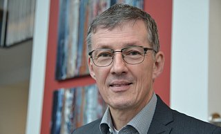 Bürgermeister Bernd Dumcke gibt einen Ausblick, welche Projekte in diesem Jahr in Spenge anstehen. - Mareike Patock Bürgermeister Bernd Dumcke gibt einen Ausblick, welche Projekte in diesem Jahr in Spenge anstehen. - Mareike Patock